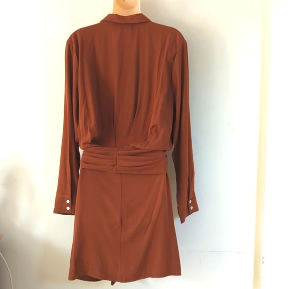 L*SPACE Aura Mini Shirt Dress M - Picture 7 of 16